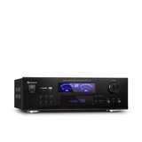 Auna AMP 5100 BT, stereo ojačevalec, 2 x 120 W + 3 x 50 W RMS, BT, črn Cene