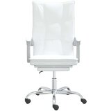  Uredski naslonjač od umjetne kože bijeli | shoptok.hr