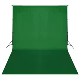 Den Podporni sistem za ozadje 300 x 300 cm zelene barve