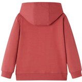  Dječja topla majica s kapuljačom tamnocrvena 104 | shoptok.hr