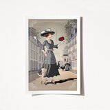 Wallity Poster Francuska Pariz-1969, 42x59,4 cm | Eponuda.ba