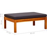  Vrtni taburei 2 kom od masivnog bagremovog drva | shoptok.hr
