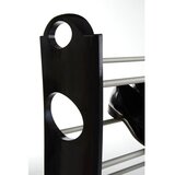 Premier Housewares Crni/u srebrnoj boji metalni stalak za cipele Tavia – | shoptok.hr