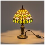 Brilagi tiffany vitražna stona lampa margaret 1xE14/40W/230V Cene