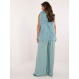 Wool Fashion Italia Vest-AT-KZ-2349-1.21-mint | Shoptok.si