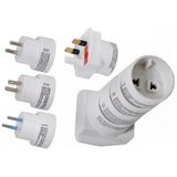 VERKGROUP VERK GROUP 4v1 potovalni adapterji vtič EU all in one cel svet 20420119 Cene