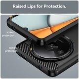 Techsuit Carbon Silicone maska za Xiaomi Redmi A3 – crna | shoptok.hr