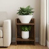 Stalak za biljke s policom Dimljeni Hrast 30 x 30 x 40 cm | Eponuda.com
