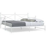  Krevet na rasklapanje bez madraca bijeli 100x190 cm čelik | shoptok.hr