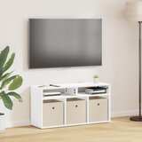  Nizak ormarić s ladicama Bijelo 87 x 27,5 x 43 cm | shoptok.hr