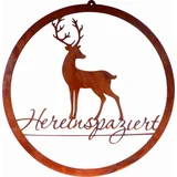 jelen "hereinspaziert" - za obesiti