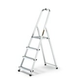 Drabest ALUMINIJSKE LJESTVE KUĆNE 4 STEPENICE 125KG+GRATIS KUKA | Eponuda.ba