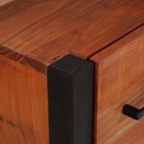 vidaXL Buffeti i komode Smeđa 55 x 30 x 75 cm Masivno bagremovo drvo | shoptok.hr