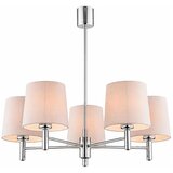 Brilagi Luster na šipci MONTE 5xE27/15W/230V bež/sjajni hrom | Eponuda.com