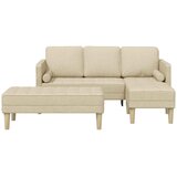  Set sofe 2 kom. Krema Poliester | shoptok.hr