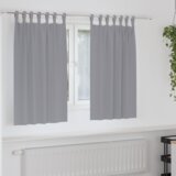 vidaXL Zavjese za zamračivanje 2 pcs Svjetlosiva 140 x 140 cm Cijene