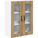 Stenska kuhinjska omarica s polico Umetni hrast 60 x 31 x 80 cm | Shoptok.si