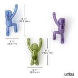 Umbra Plastični obe&amp;scaron;alniki v kompletu 3 ks z namestitvijo brez vrtanja Buddy &amp;ndash; Slike