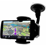 AVIZAR avtomobilsko držalo za pametni telefon, vetrobransko steklo, prilagodljiva roka 360 ° - črna, (20530575) Cene