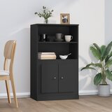  Visoka omara črna 60x35,5x103,5 cm inženirski les Cene