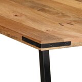  Blagovaonski stol 200x100x75 cm masivno drvo manga | Eponuda.com