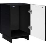  Noćni ormar Crna 33 5 x 34 5 x 50 cm Konstruirano drvo - Crna 1 | shoptok.hr