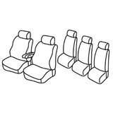  AUTO PRESVLAKE UNIVERZALNE VELUR 2+3 Cijene