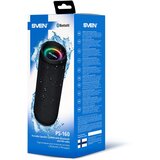 Sven PS-160 Zvučnik, izlazna snaga 2x6W (RMS)TWS, Bluetooth, FM, USB, microSD, lithium baterija CRNI | shoptok.hr