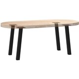 vidaXL Noge za mizo za kavo 4 kosi črna 42 cm jeklo | Shoptok.si