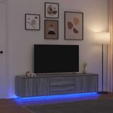 vidaXL TV omarica z LED lučkami starinski les 100x41x50 cm | Shoptok.si