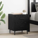 vidaXL Noćni ormar Crni hrast 40 x 35 x 47.5 cm Konstruirano drvo Cijene