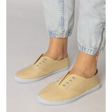 Gemre Vilma Grey Slip-On Fabric Sneakers | shoptok.hr