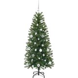 vidaXL Umestno božično drevo med 150 LED Zelena 150 cm PE in PVC | Shoptok.si