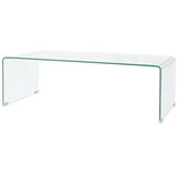  Stolić za kavu od kaljenog stakla 98 x 45 x 30 cm prozirni | Eponuda.ba