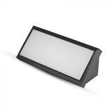 led spoljašnje zidno svetlo 12W/230V 6400K IP65 crno | Eponuda.com