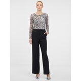 Orsay Black Women's Patterned Long Sleeve T-Shirt - Women's | Eponuda.ba