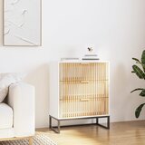 vidaXL Komoda bijela 60 x 30 x 75 cm od konstruiranog drva Cijene