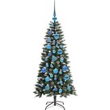 vidaXL Umestno božično drevo med 150 LED Zelena 50 x 50 x 120 cm | Shoptok.si