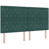  Krevet od pjene s madracem i LED-om Tamnozelena 180 x 200 cm | shoptok.hr