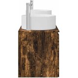  Set ormarića za kupaonicu 3 kom. Dimljeni hrast Smeđa 49,5 x 44,5 x 65,5 cm | shoptok.hr