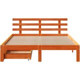  Okvir kreveta s ladicama bez madraca vosak smeđi 140x190 cm | shoptok.hr