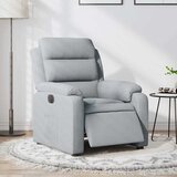  Električni naslonjač od tkanine svjetlosivi | shoptok.hr