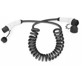polnilni kabel Tip2 32A enofazni 5m spiralni