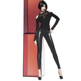 Bas Bleu ADELE women's leggings with knitted fabric and leather decorations | shoptok.hr