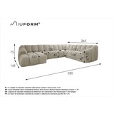 Miuform Kutna garnitura boja terakote (s desnim kutom/u obliku slova "U") Shell – | shoptok.hr