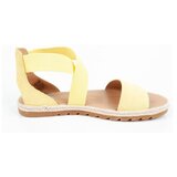 Sorel Sandali & Odprti čevlji Ella Ii Sandal Rumena | Shoptok.si