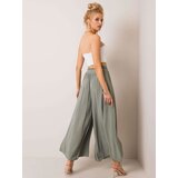 Och Bella Trousers-TW-SP-BI-81733.14-khaki | Shoptok.si