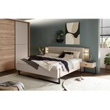 XORA POSTELJA 180 cm x 200 cm , tekstil, leseni material kašmir | Shoptok.si