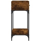 Konzolni stol boja hrasta 75 x 34,5 x 75 cm konstruirano drvo | shoptok.hr