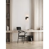 Nova Luce Mat crna LED zidna lampa aluminijska sa savitljivom konstrukcijom Flusso – | shoptok.hr